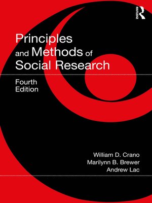 cover image of Principles and Methods of Social Research